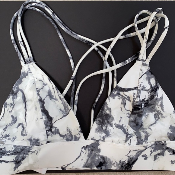 PINK marble bralette - Picture 1 of 3